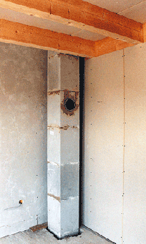 3-schaliger Hausschornstein
